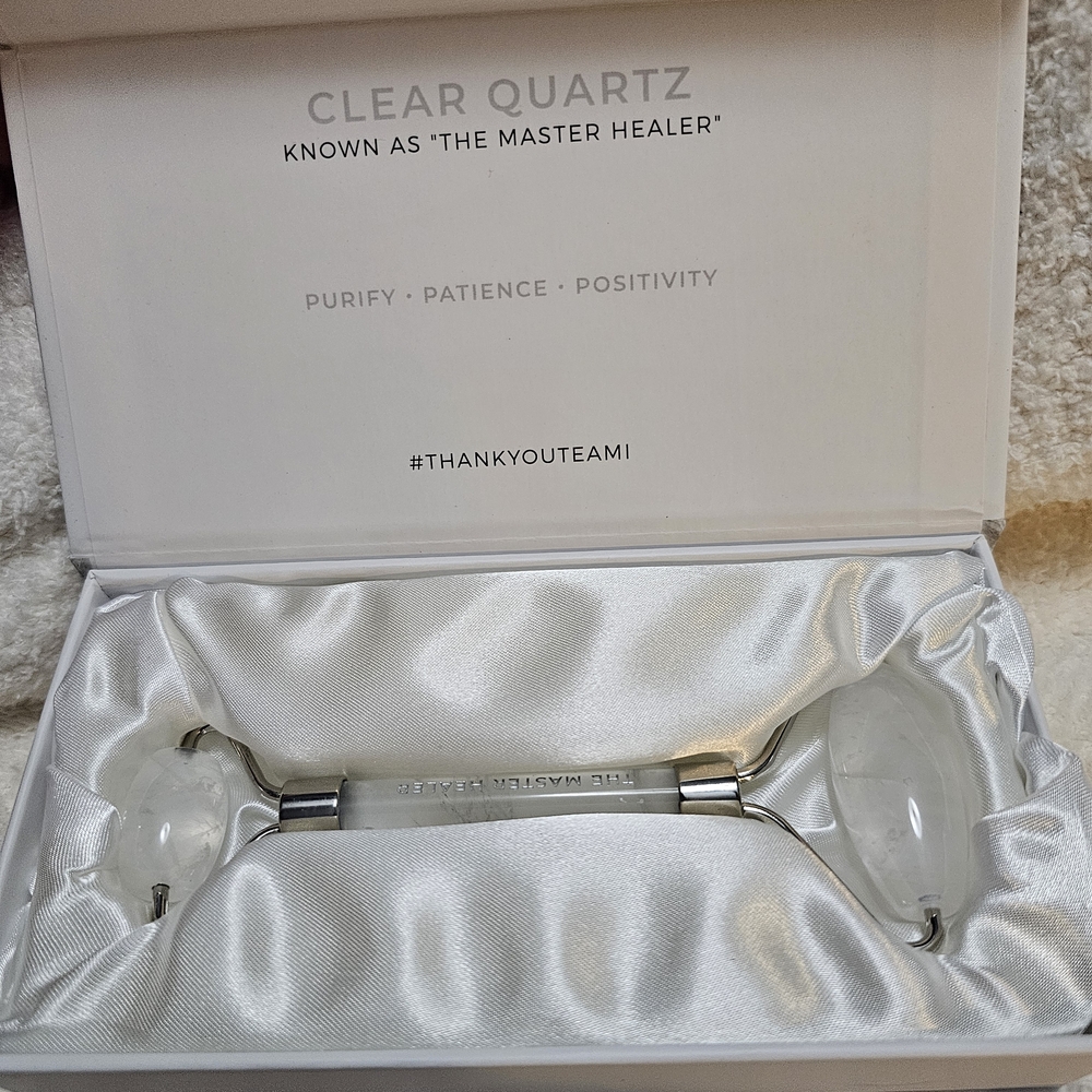 Teami Clear Quartz Facial Roller - Picture 2 of 6